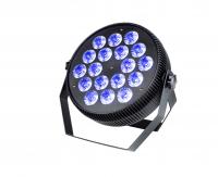 Светодиодный прожектор PROCBET PAR LED 18-15 RGBWA+UV, 18 светодиодов по 15 Вт