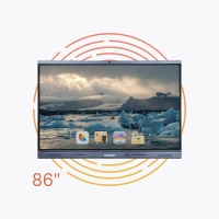 Интерактивная панель AnTouch ANTP-86-20iсG3.1/1245U 86", ANDROID 14.0, 8 Гб / 128 Гб, 4К, 400 лм, камера 13 Мп, 8 микрофонов, датчик движения, Type-С, Miracast, Dlna, AirPlay, WI-FI в комплекте с OPS i5-1245U / 8 Гб / 256 Гб NVME (МЭШ 2024)