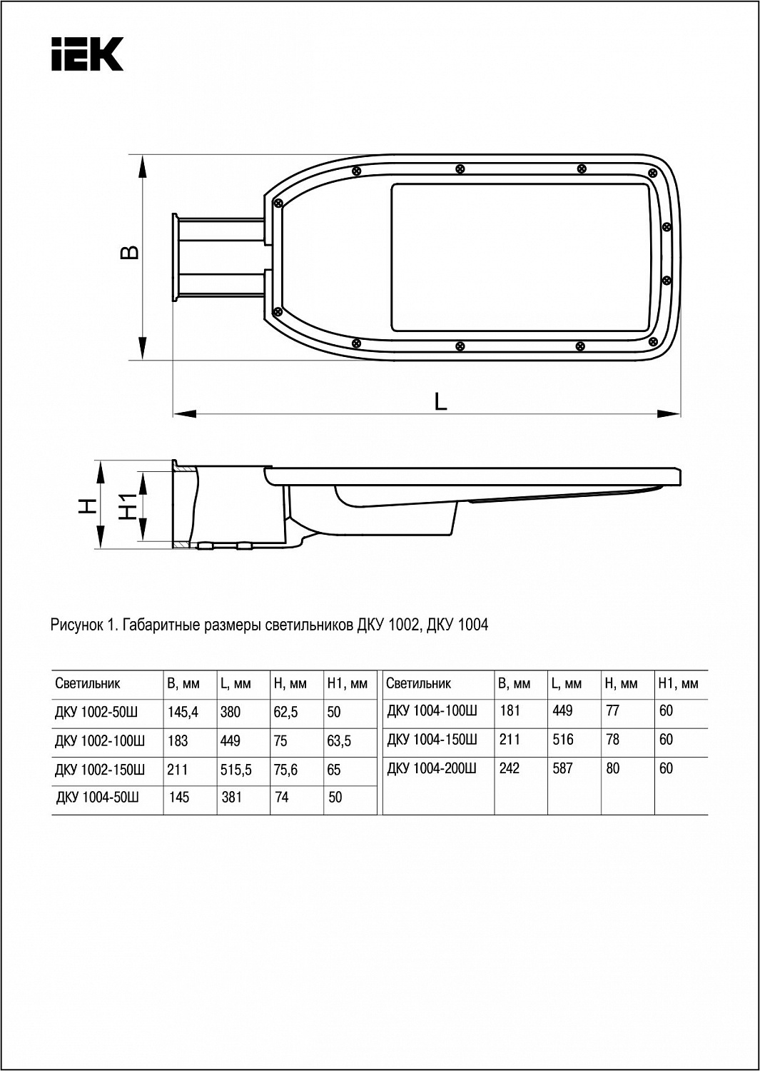 Светильник светодиодный ДКУ 1004-150Ш 5000К IP65 серый IEK