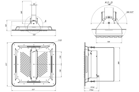 Светильник КЕDR TERMO СБУ 150 Вт LE-СБУ-32-150-2264-67Х – №8