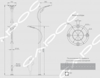 Светодиодная система уличного освещения Парус PRS2 60M