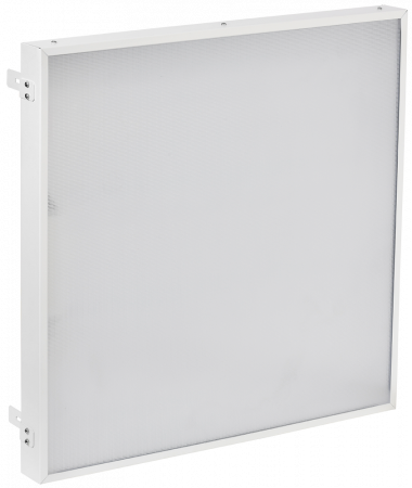 LIGHTING PRO Светильник светодиодный ДВО 2001 45Вт 5000К IP40 588х588мм Грильято микропризма IEK – №1
